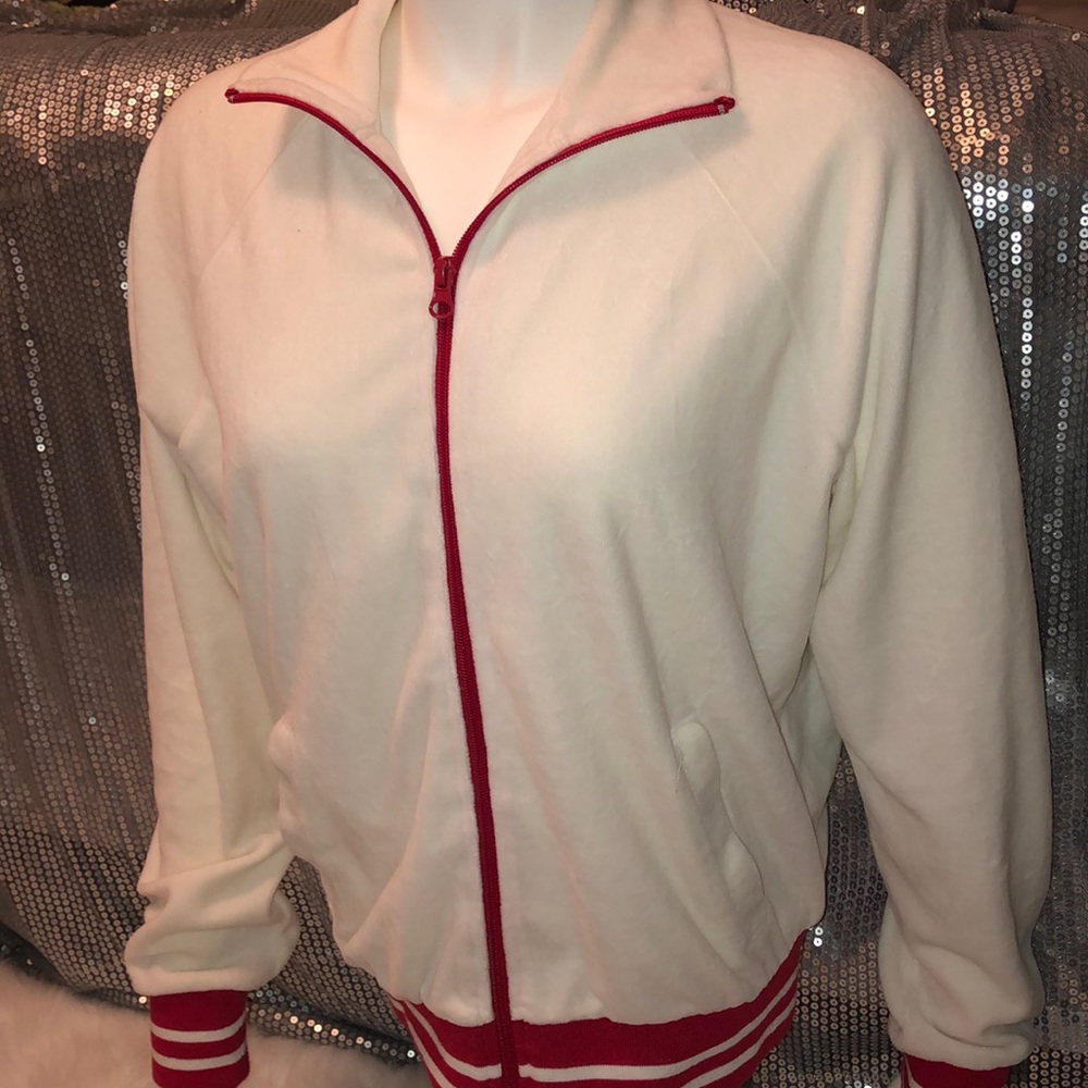 Forever 21 velvet heartbreakers club zip up